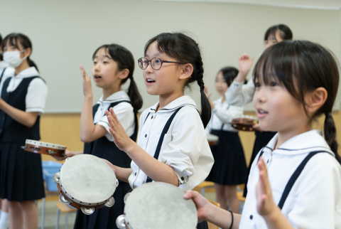 音楽の様子